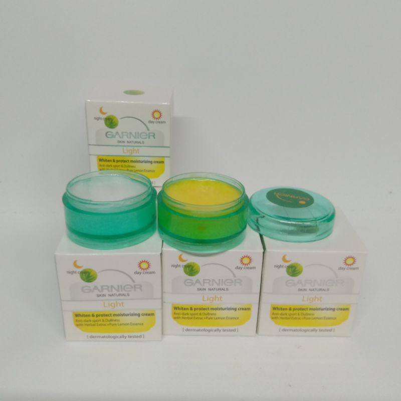 Cream perawatan wajah[] Garnier Siang malam[] Garnier susun
