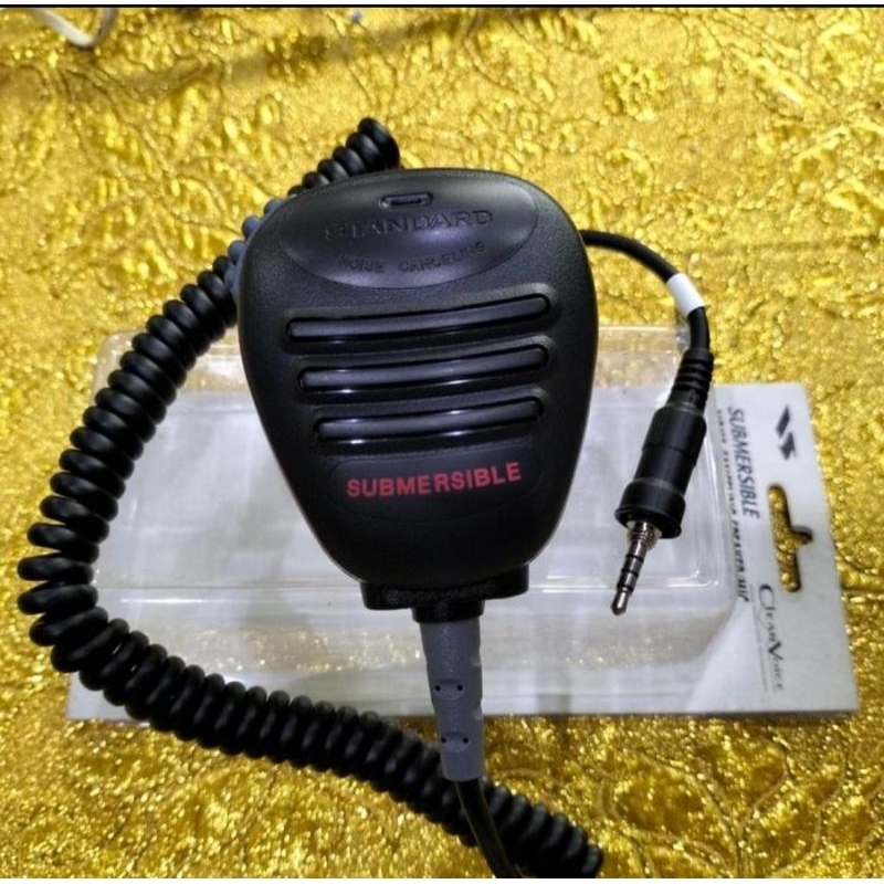 SPEAKER MIKE YAESU CMP460 WATER PROOF NOISE CANCELLING HT YAESU VX6 VX7