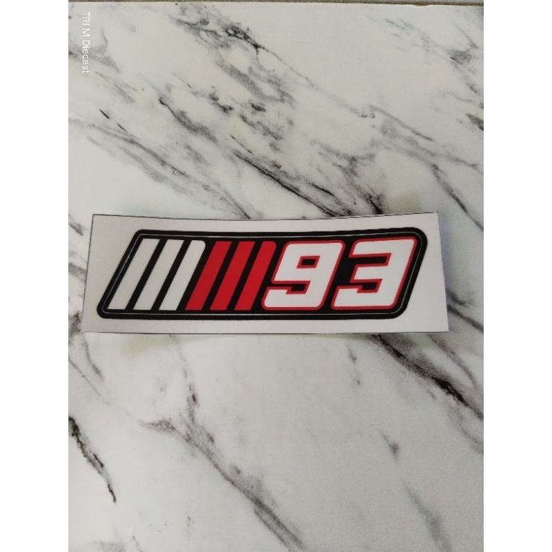 Sticker Stiker MM93 Marquez