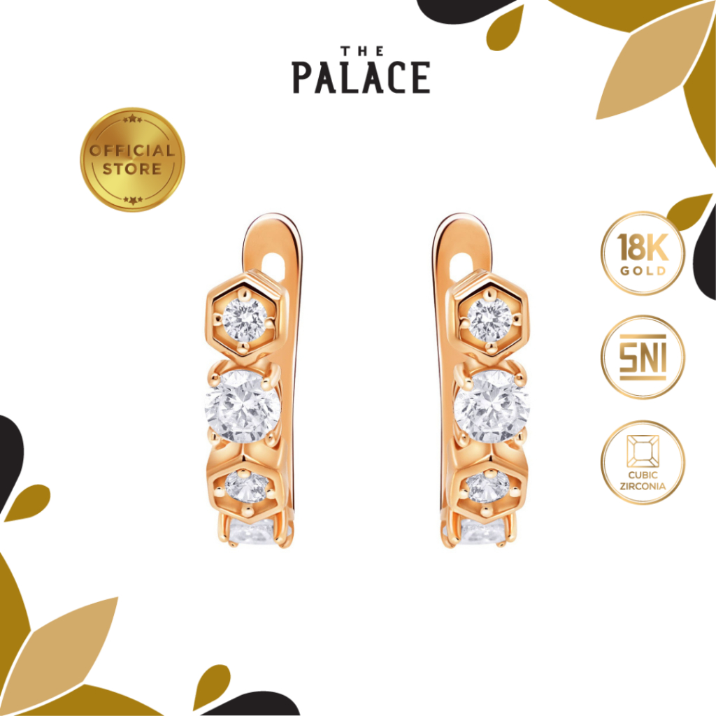 Hala Gold Heksa Earring / Anting