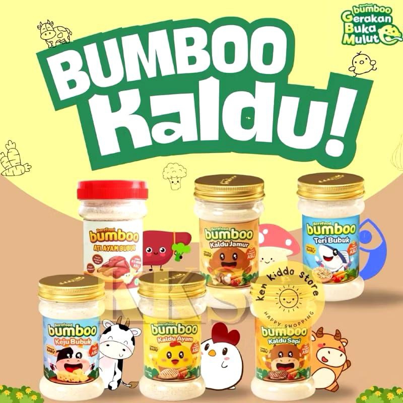 

BUMBOO KALDU MPASI NON MSG TANPA PENGAWET | KALDU MPASI BAYI DAN ANAK | BB BOOSTER ANAK