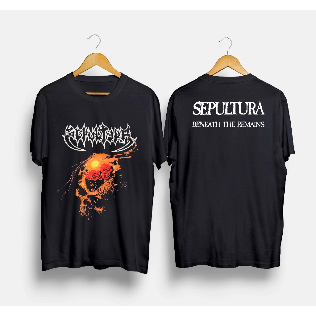 Kaos Band Sepultura - Beneath The Remains / Kaos Musik Rock Metal