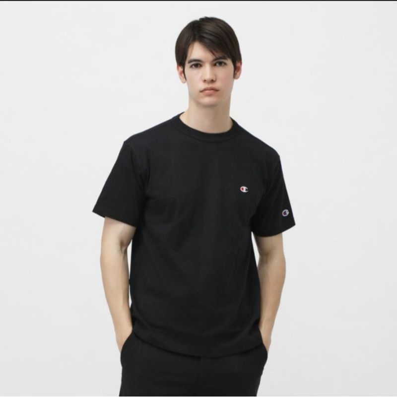 T-Shirt Champion | Kaos Champion | Kaos Pria Champion ORIGINAL | Kaos Hitam