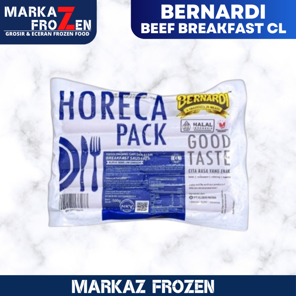 

BERNARDI HORECA PACK BEEF BREAKFAST CL 500GR