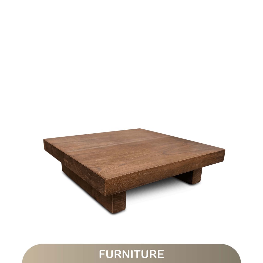 Alas penyaji kayu jati, telenan dingklik kayu jati, dingklik kayu jati asli