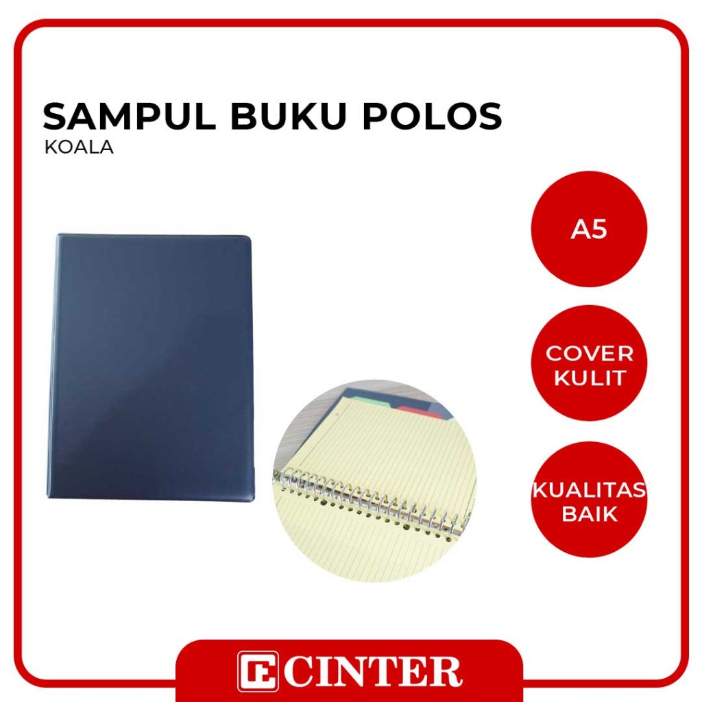 

KOALA - BINDER BUKU CATATAN / BINDER NOTE UKURAN A5 BN-A5