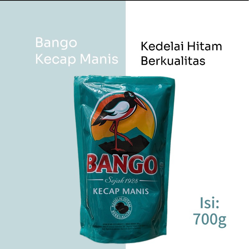 

[Murah] Bango Kecap Manis Kemasan 700g
