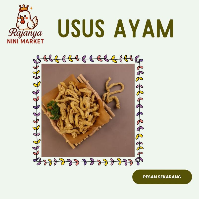 

Usus ayam segar fresh