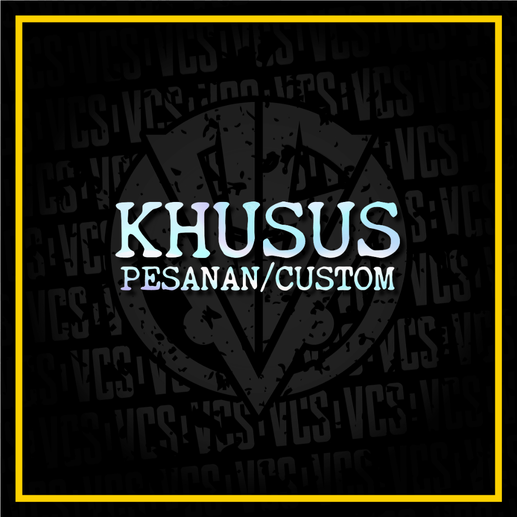 

KHUSUS PESANAN / CUSTOM STIKER