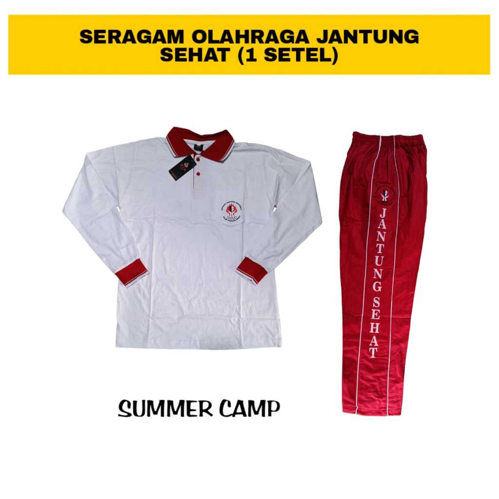 SERAGAM SENAM JANTUNG SEHAT