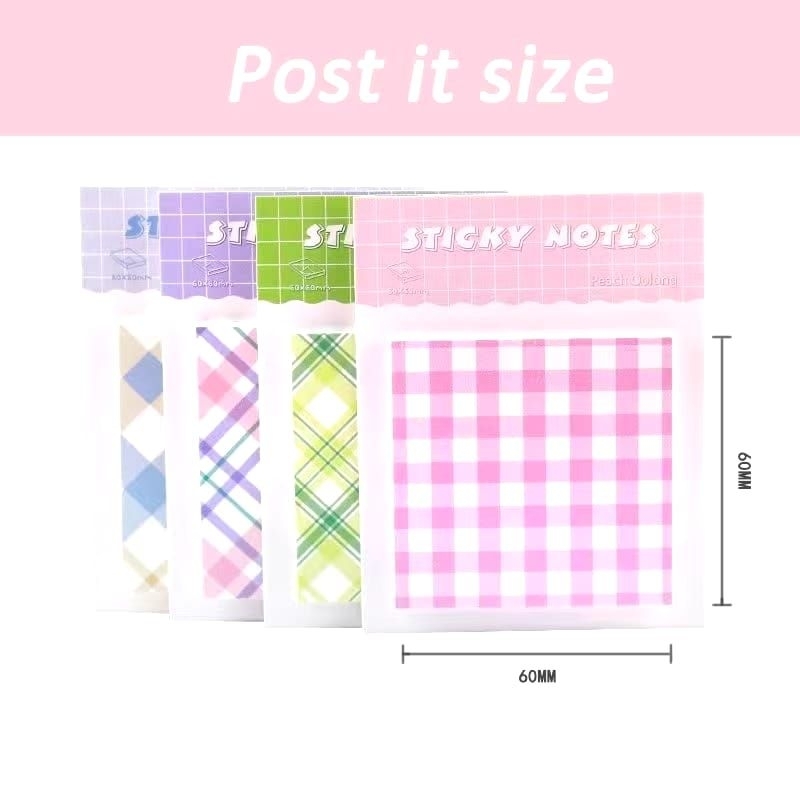

Post it sticky note besar ukuran 4.5cm motif pattern