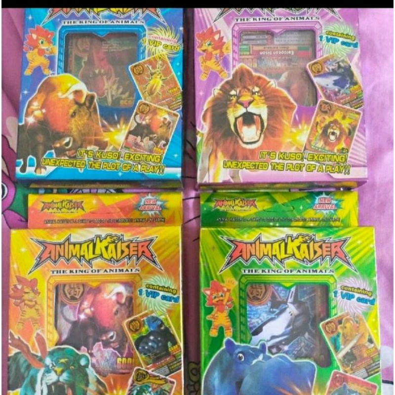 kartu animal kaiser seri 7 tanpa box