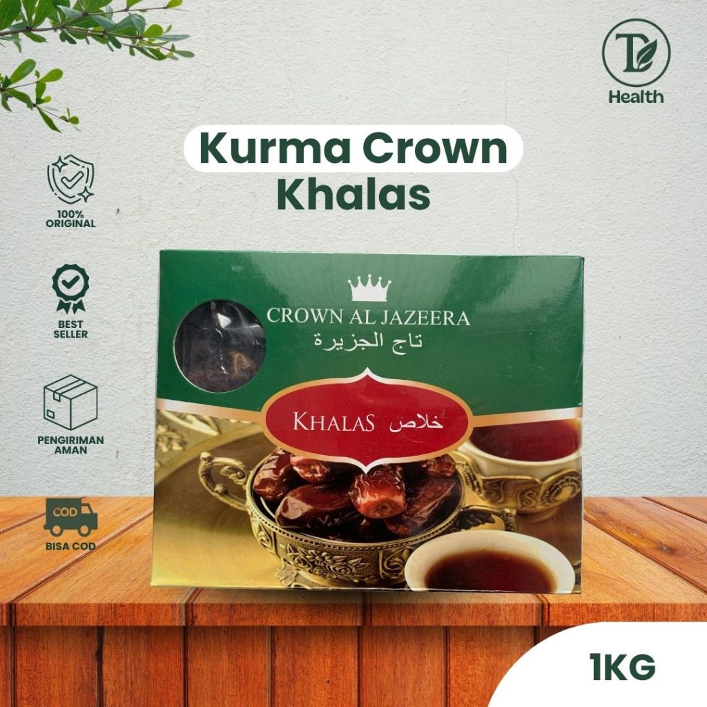 

To.Day Health Kurma Crown Khalas 1Kg | Kurma Khalas Original 100%