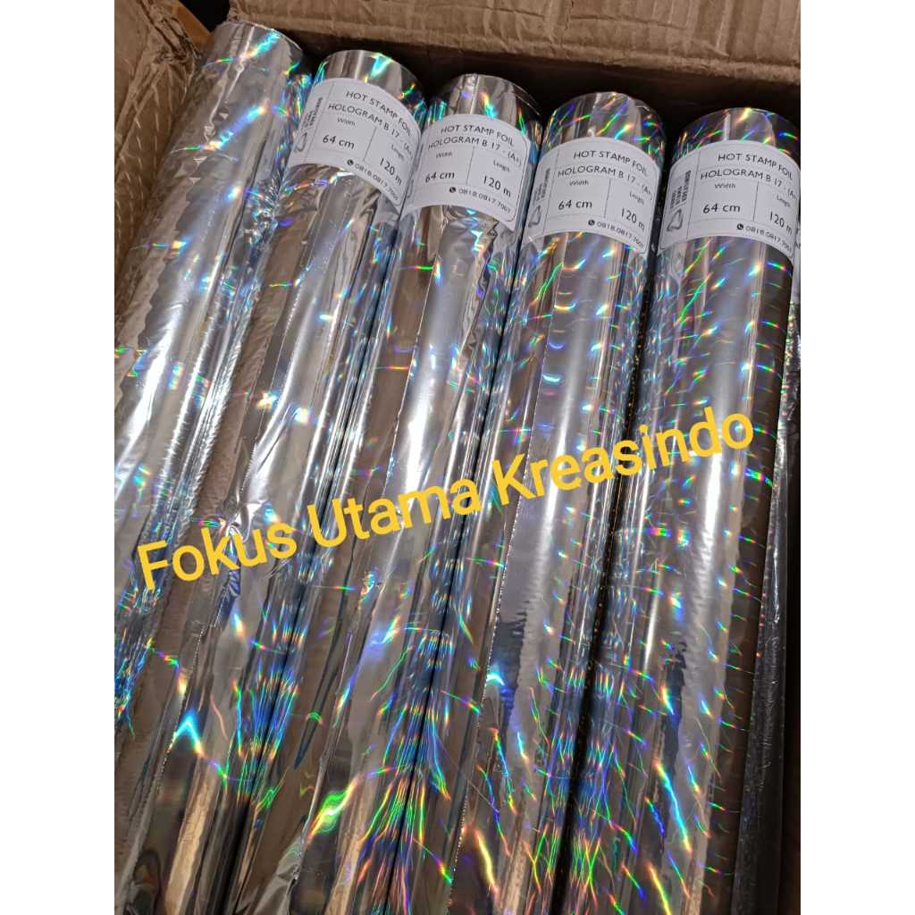 

Hot Print Poly Holographic B 17 Foil Emboss, Kemasan, Box, Packaging
