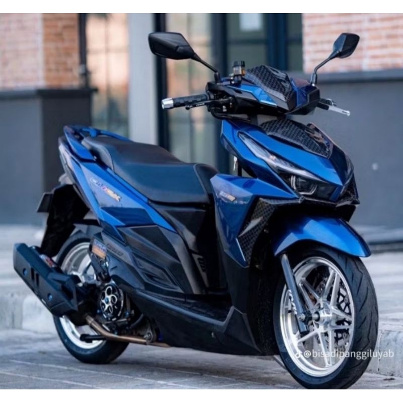 cat warna biru metalik cat blue metalik jenis pu cat motor cat mobil cat custom cat automotive cat a