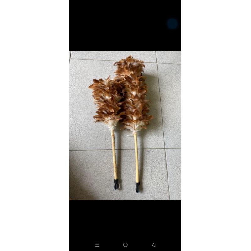 kemoceng bulu ayam horen sulak alat pembersih rumah mobil