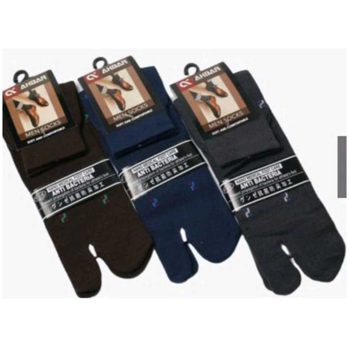 Kaos Kaki Pria Kerja Kantoran Kaos Kaki Jari/Kaos Kaki Pria Model Jempol Bahan Katun Tebal Lembut
