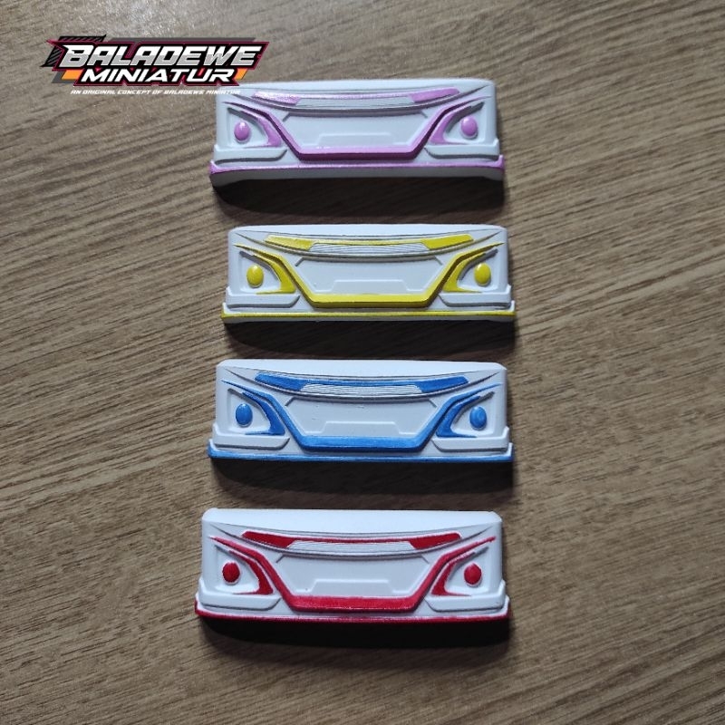 Skala Truk Plastik Sudah Cat Warna Bemper M18 Terbaru