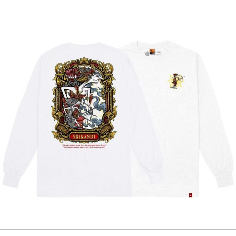Kaos Bijak Jawa SRIKANDI Lengan panjang