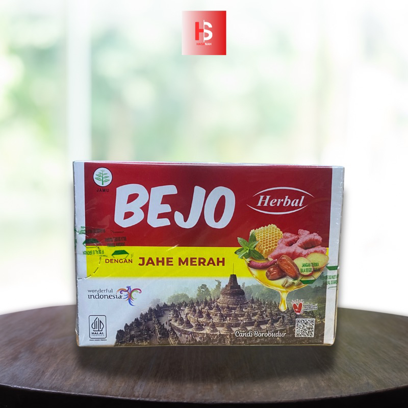 

grosir bejo jahe merah 1 box isi 12 saset @15ml