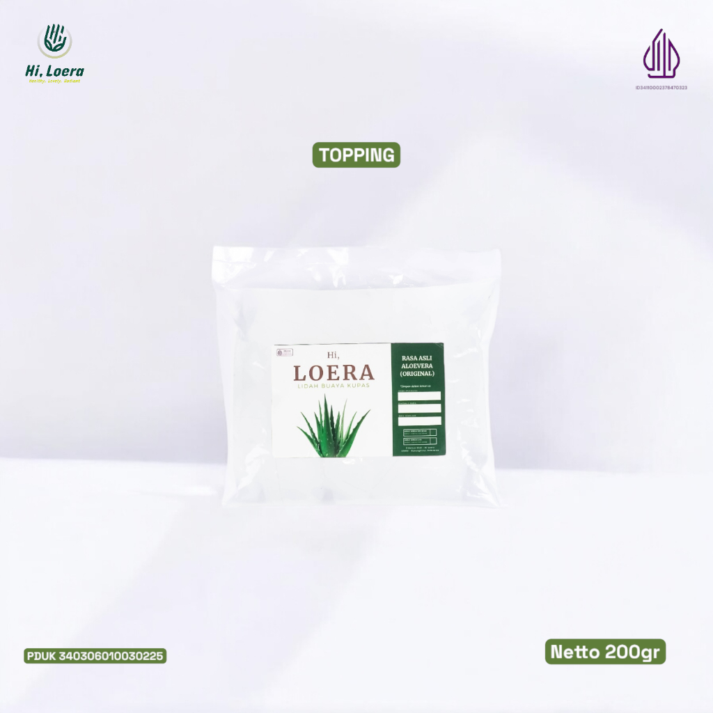 

Topping toping minuman nata lidah buaya aloe vera aloevera murni solusi obat atasi masalah sembelit susah bab maag asam lambung pengganti popping poping boba tanpa pengawet dan pemanis ukuran 200 gram
