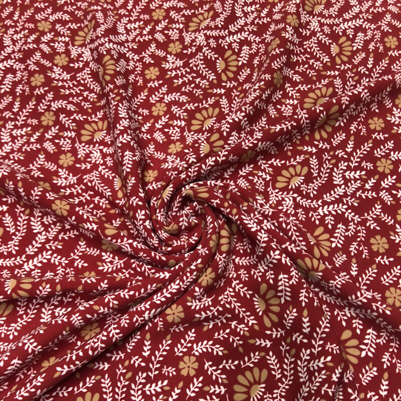 kain wolfis motif bunga - kain wolfis motif luxury - kain wolfis motif premium kkt