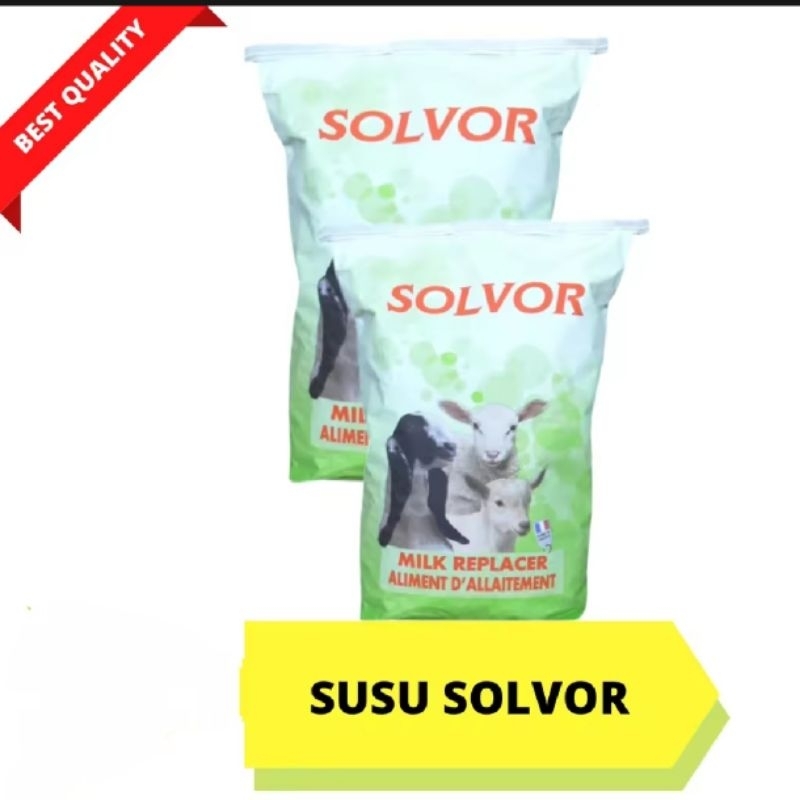 Solvor susu hewan ternak pengganti indukan sapi kambing