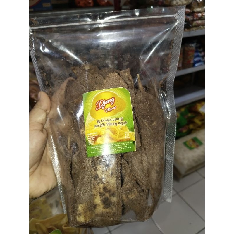 

keripik pisang kepok rasa coklat Milo 250gr