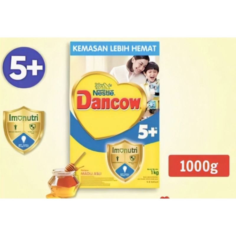 Susu Dancow 5+ Rasa Madu 1kg