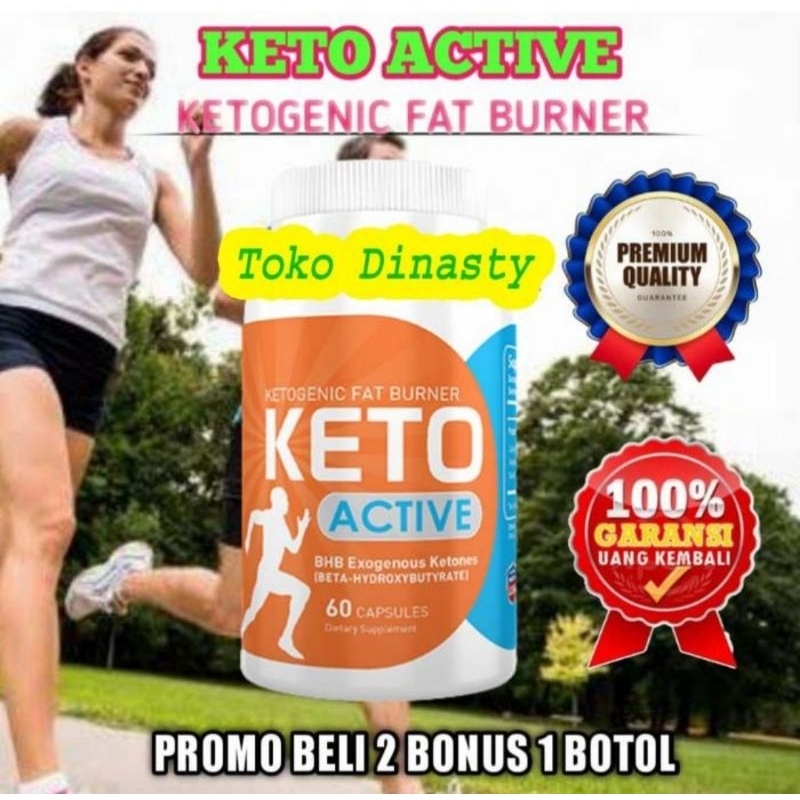Pelangsing Perut Bakar Lemak Keto Active Ketogenic Fat  Burner
