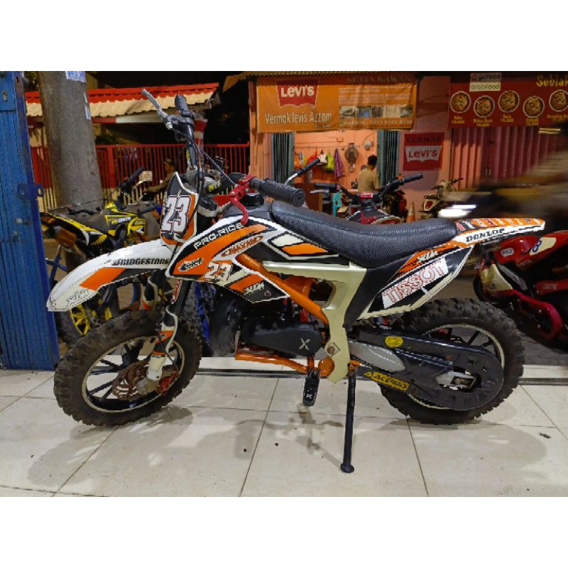 Motor trail mini 2 tak 50 cc Pro Ride XTM 23