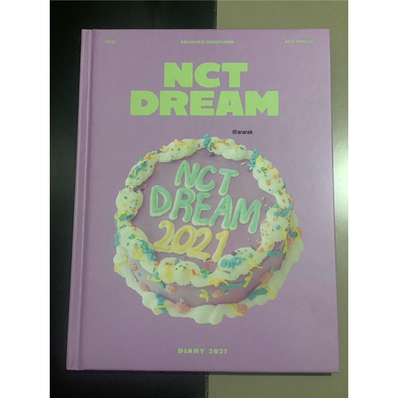 [hard cover diary] season greeting NCT DREAM 2021