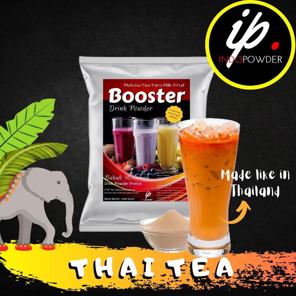 

Bubuk Minuman THAI TEA 1Kg l Bubuk THAI TEA 1Kg l THAI TEA Powder 1Kg