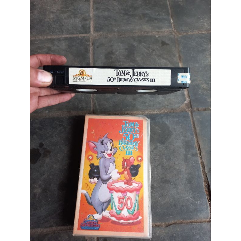 Kaset Betamax Tom & Jerry 50 tahun