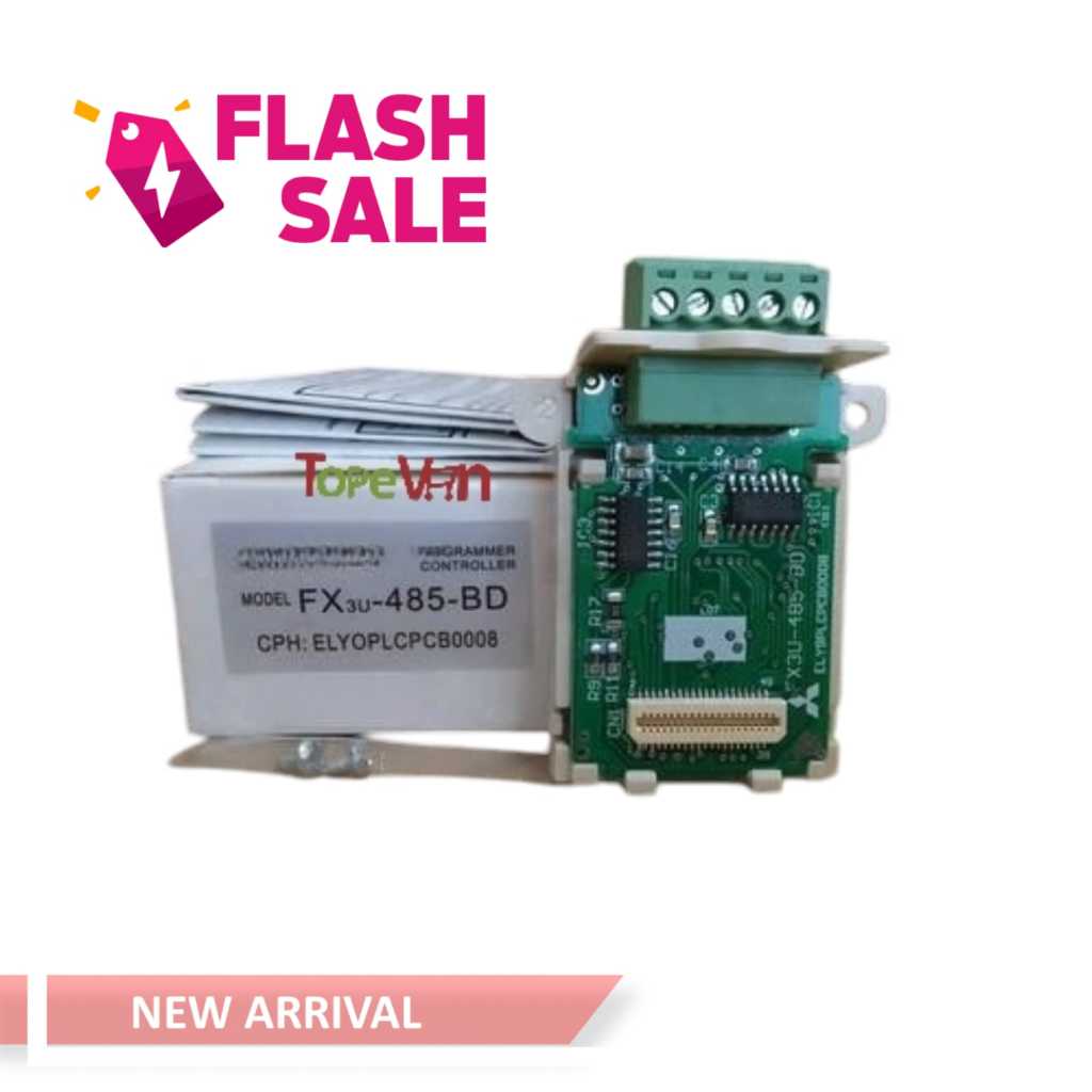PLC Mitsubishi FX3U-485-BD RS485 board Communication FX3U