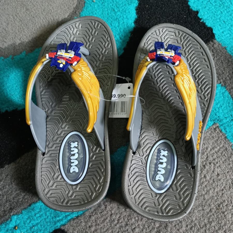 Sandal Jepit Anak Laki-Laki Cowok Karakter Robot dulux CQ 051