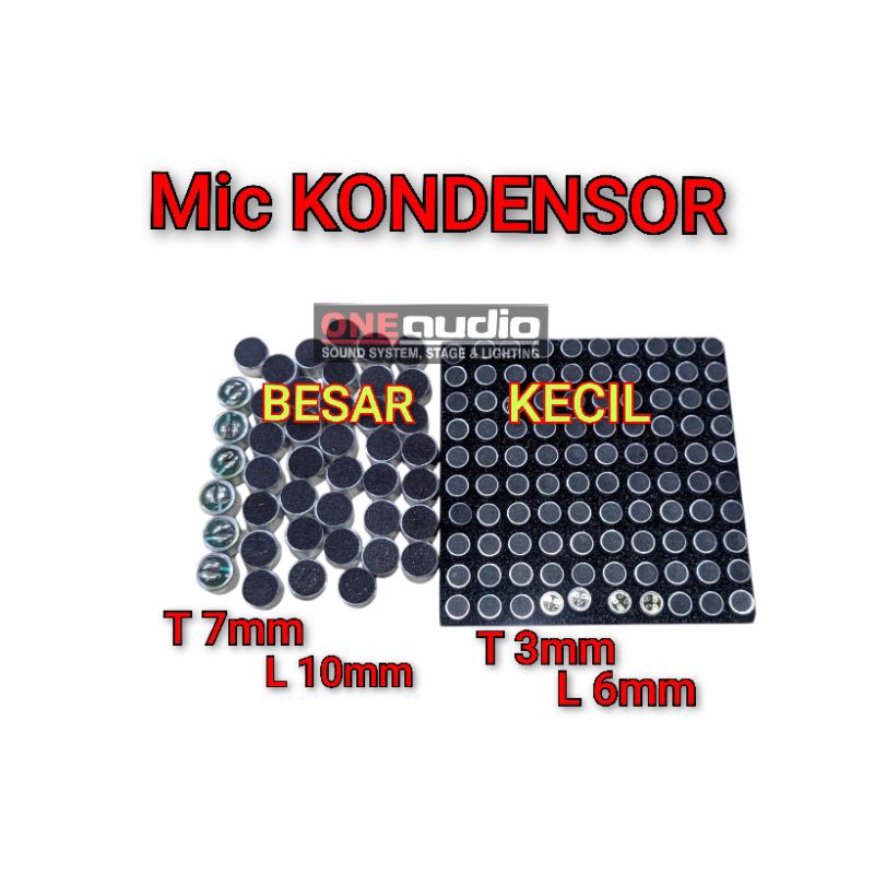 Spul MIC CONDENSOR universal Qualitass Baguss