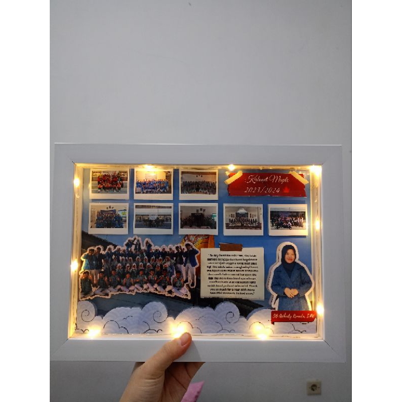 

hadiah hari guru, bingkai pop up