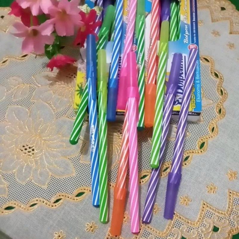 

(ecer) bolpen Lilin / bulpoin / bulpen / pena murah / pulpen