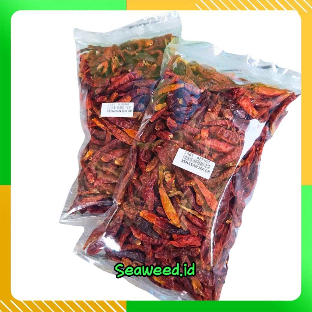 

CABE KERING TEJA ASLI ISI 100 GRAM BUMBU DAPUR REMPAH KUALITAS PREMIUM