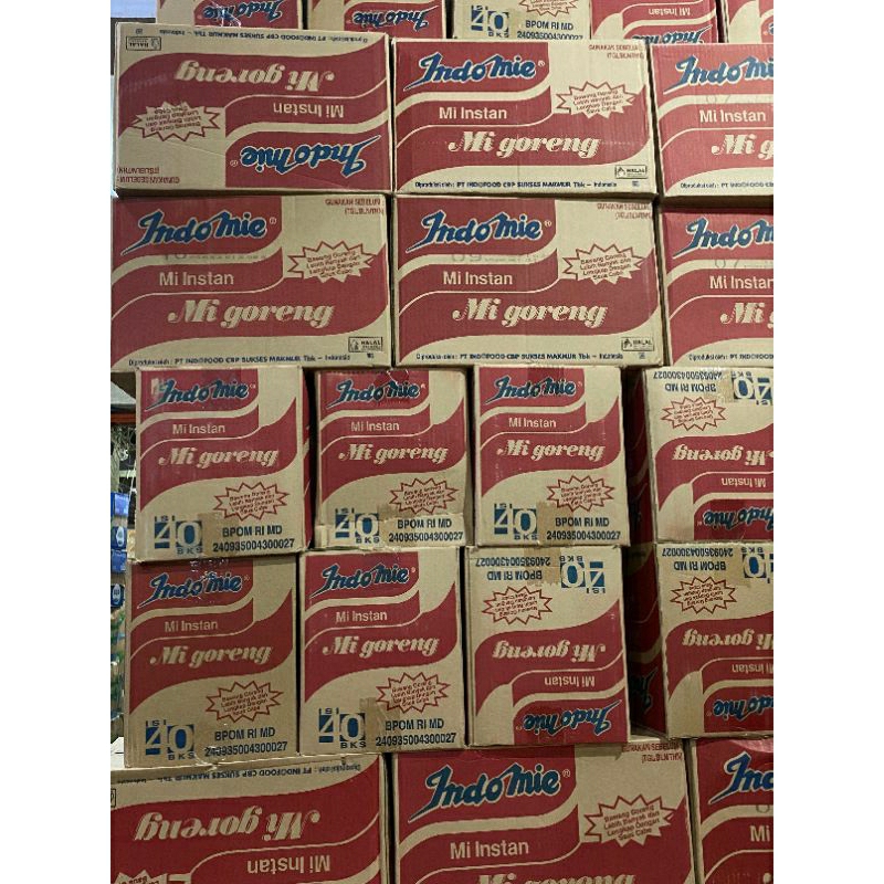 

MIE GORENG INDOMIE ALL VARIAN 40 PCS