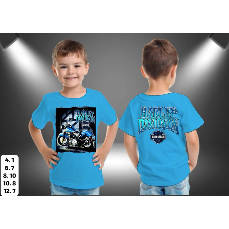 Kaos Anak Harley Davidson