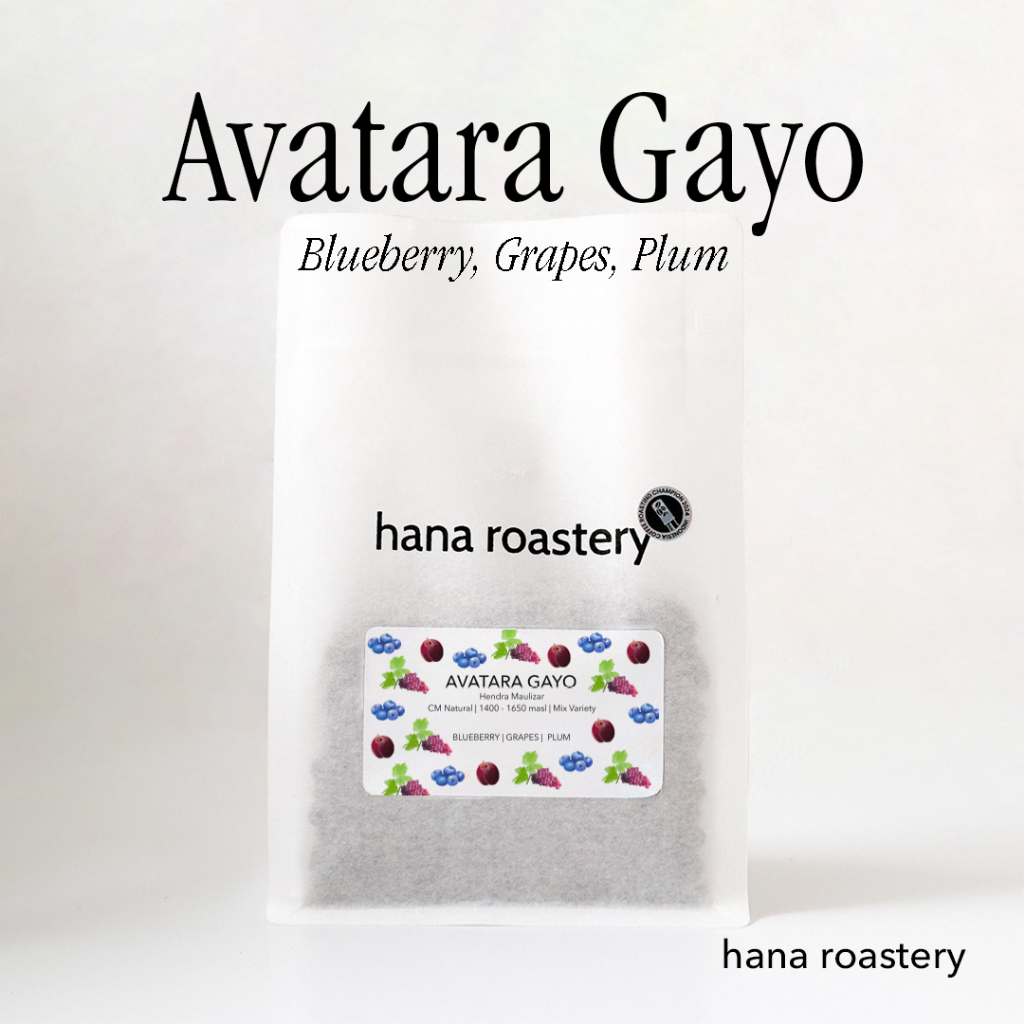 

Avatara Gayo - CM Natural - Hana Roastery - Specialty Coffee