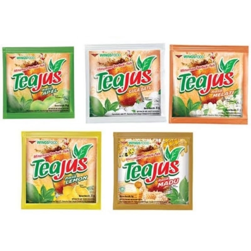 

TEA JUS RENCENG DUS (6X60X8g)
