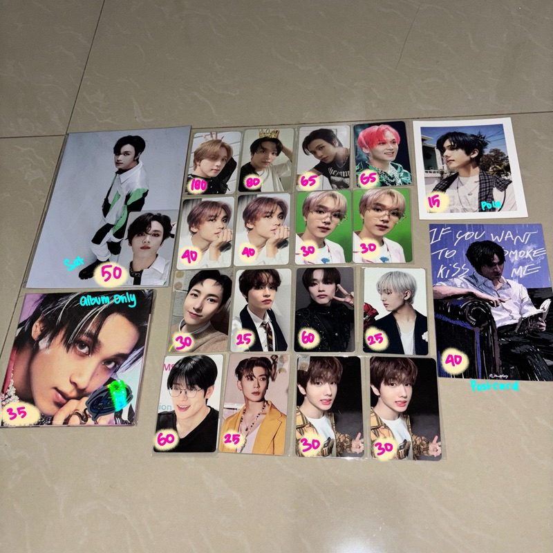 haechan renjun jisung chenle woozi photo 4x6 ayyo trading card tc tds 2 nation 2023 kmstation 2 badd