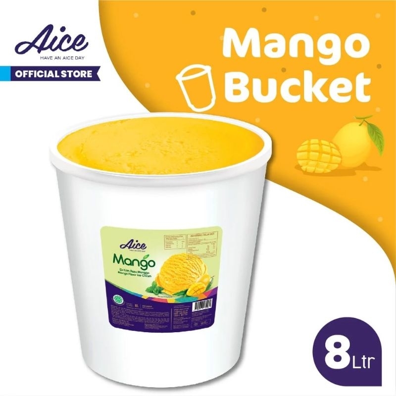 

ICE CREAM AICE MANGGA 8 LITER