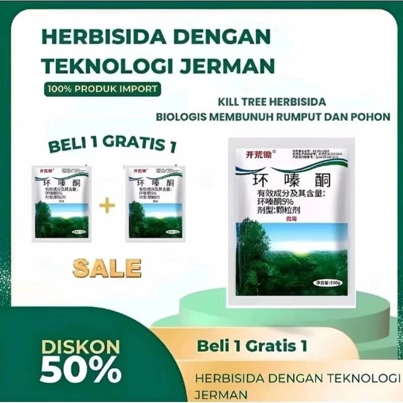 KILL TREE Herbisida Biologis Racun Bambu, Pohon dan Rumput Terampuh / Racun Bambu Paling Ampuh