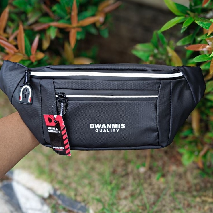 Waist Bag Original DM Tas Selempang Pria Waterproof  Waist Bag Pria Original Produk Exclusive