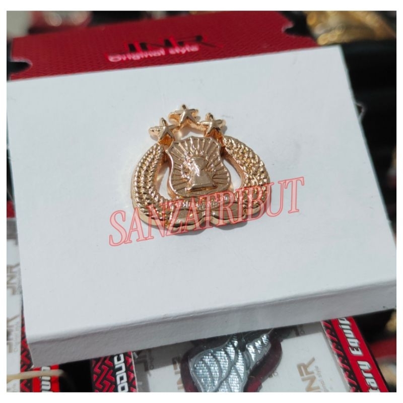 Brevet Wing Pin Tribrata Polri Kecil Terbaru
