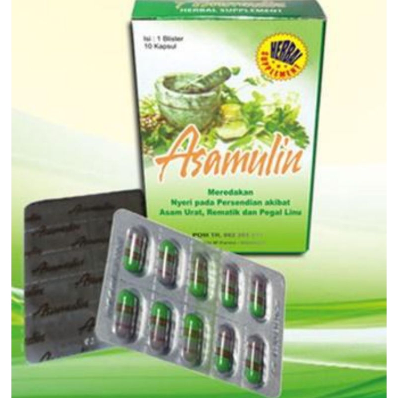 

Jamu Pegal Linu - Asam Urat Asamulin isi 3 Blister ORIGINAL